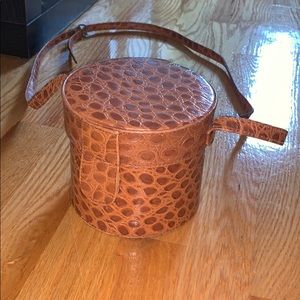 Jill Stuart vintage crocodile embossed bag